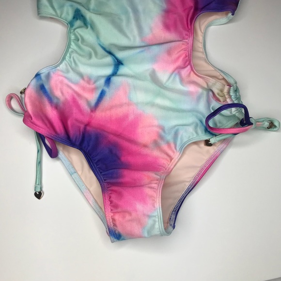 NWT Wildfox Tie Dye Monokini One Piece Swim Suit - Picture 3 of 8